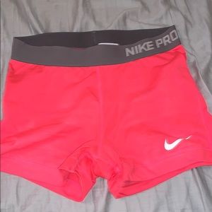 pink nike pros
